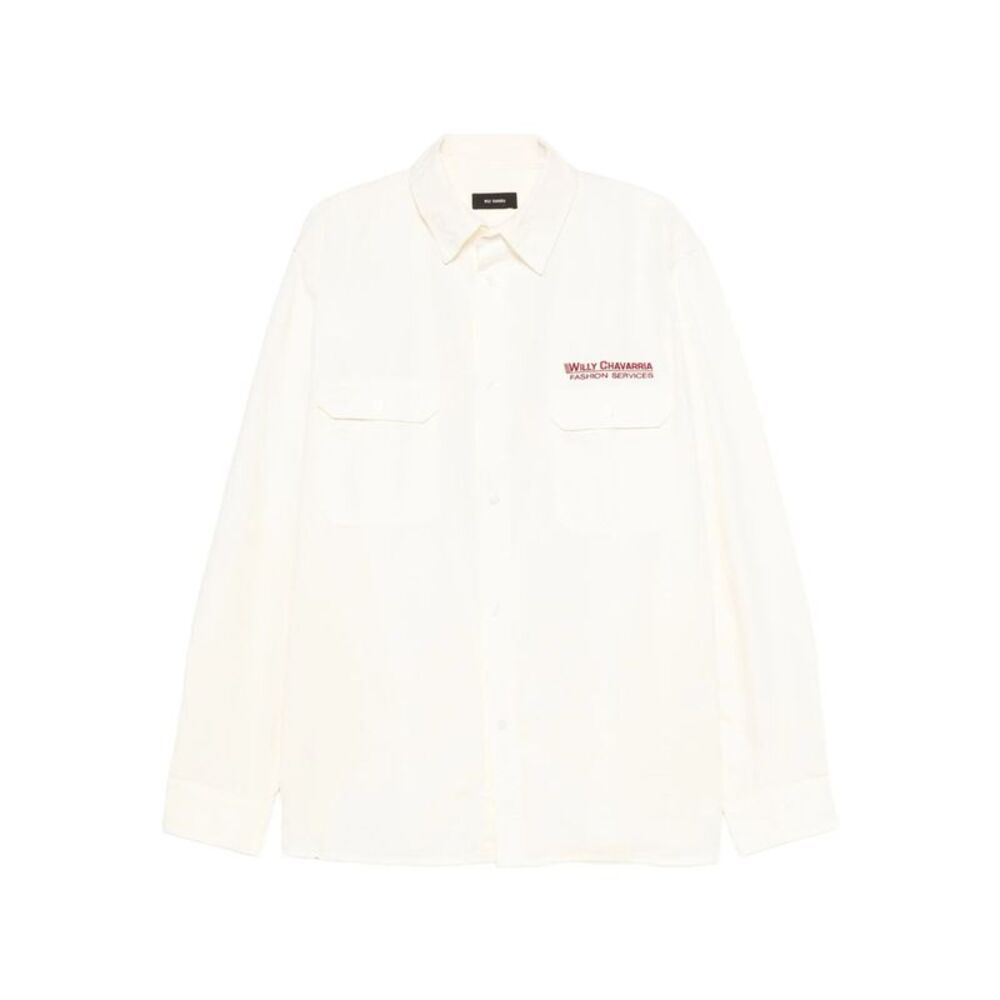Willy Chavarria Neutrals Shirts Men